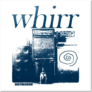 Whirr Distressor alternative rock indie Posters and Art